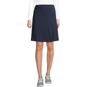 Lands’ End Women’s Knit Skort(Classic Navy)