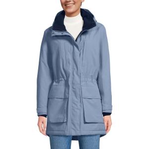 Lands’ End Women’s Squall Winter Parka(Pale Slate Blue)