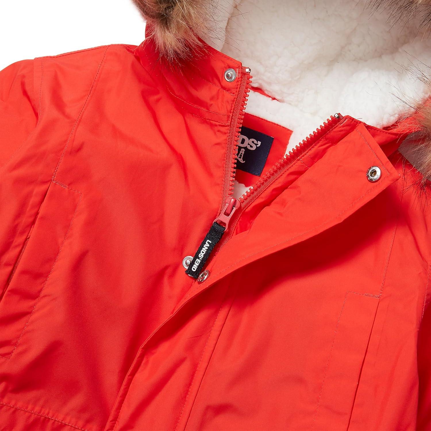 imageLands End Kids Expedition Waterproof Winter Down ParkaFiery Red