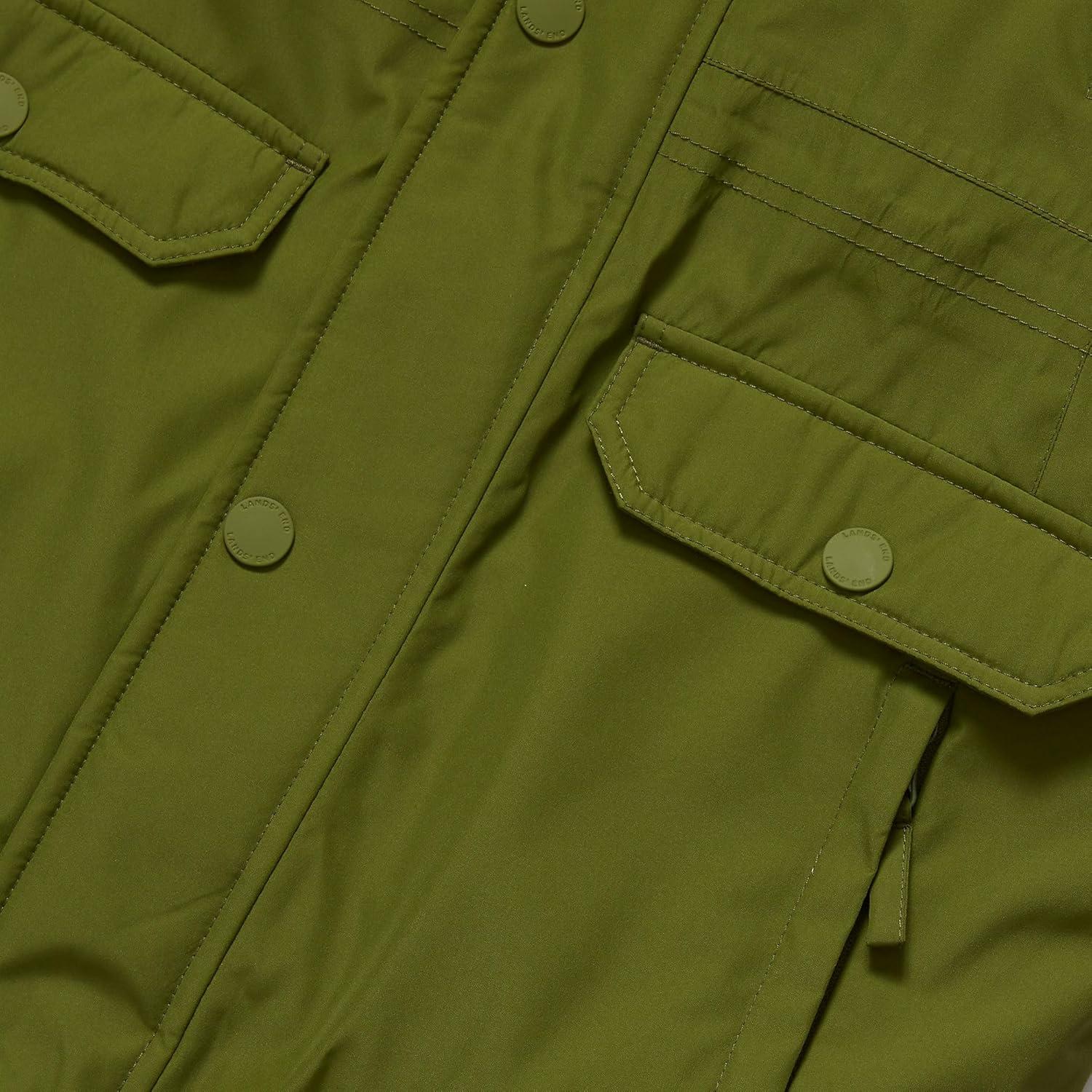 imageLands End Kids Expedition Waterproof Winter Down ParkaPesto Green