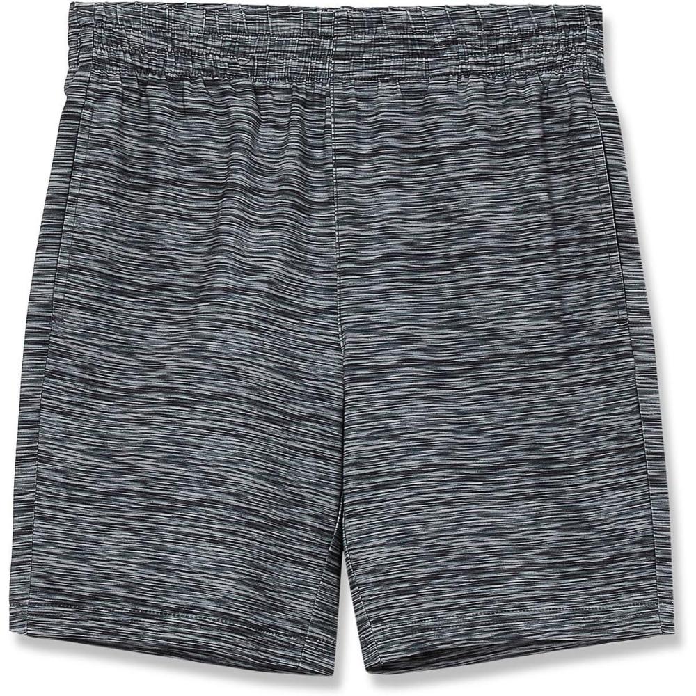 imageLands End Boys Husky Athletic ShortsBlack Space Dye