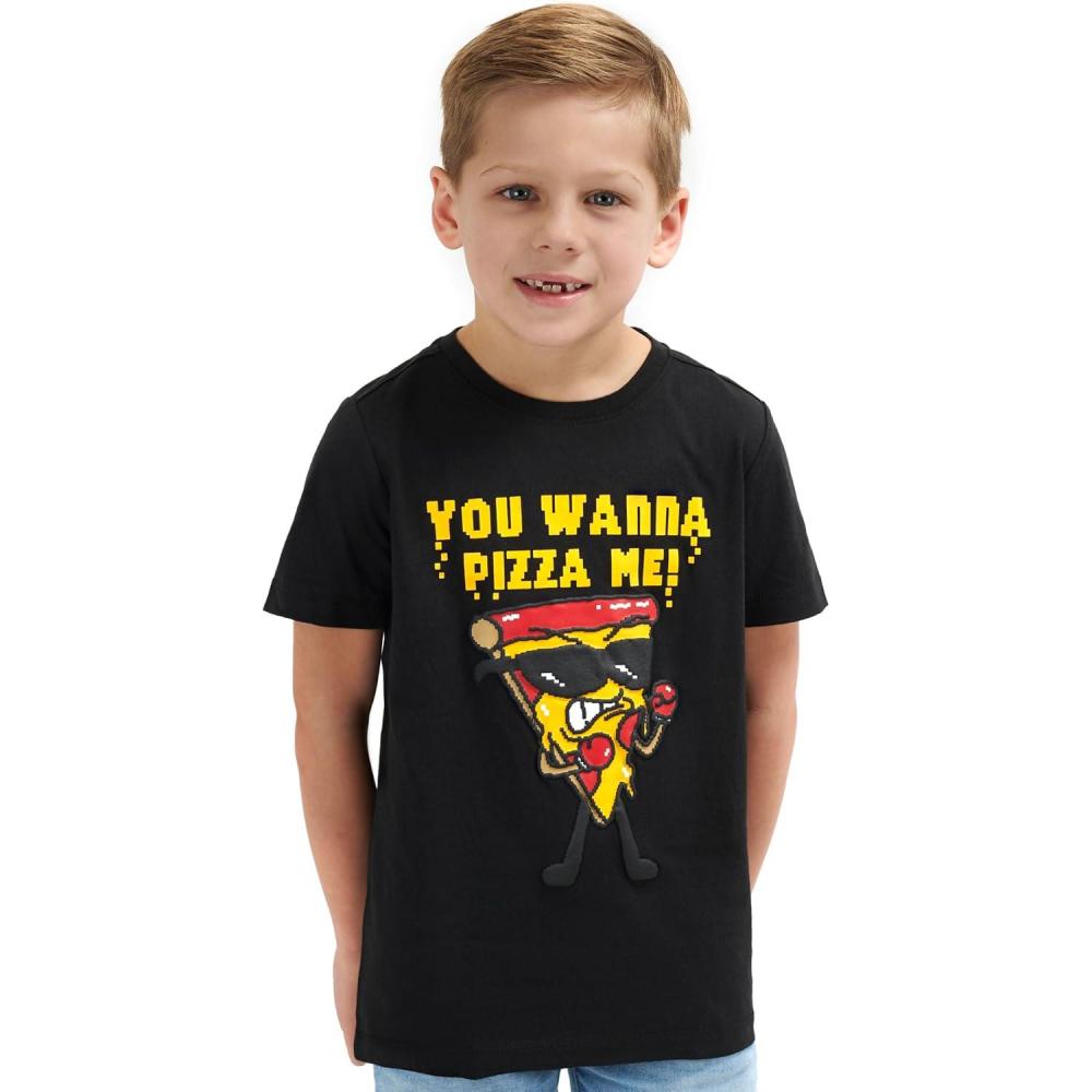 imageLands End Boys Soft Cotton Short Sleeve Graphic TShirtBlack
