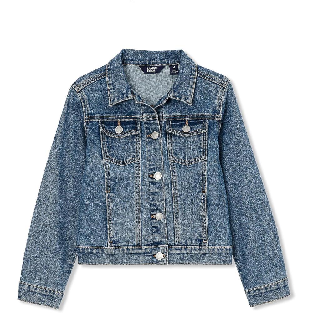 imageLands End Girls Denim JacketLegend