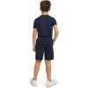 Lands’ End Boys’ Active Adventure UPF 50 Short Sleeve T-Shirt & Short Set (S-XL)(Deep Sea Navy)