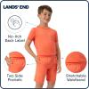 Lands’ End Boys’ Active Adventure UPF 50 Short Sleeve T-Shirt & Short Set (S-XL)(Peach)