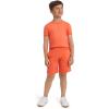 Lands’ End Boys’ Active Adventure UPF 50 Short Sleeve T-Shirt & Short Set (S-XL)(Peach)