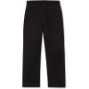 Lands’ End Boys Husky Stretch Soft Rib Waist Iron Knee Pull On Pants(Black)