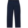 Lands’ End Boys Husky Stretch Soft Rib Waist Iron Knee Pull On Pants(Classic Navy)