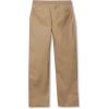 Lands’ End Boys Husky Stretch Soft Rib Waist Iron Knee Pull On Pants(Dark Khaki)
