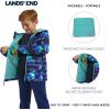 Lands’ End Boys’ Lightweight Packable Insulated Puffer Jacket(Blue Galaxy Space)