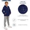 Lands’ End Boys’ Lightweight Packable Insulated Puffer Jacket(Navy)