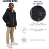 Lands’ End Boys Reversible Faux Sherpa Lined Insulated Puffer Jacket(Black)