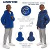 Lands’ End Boys Reversible Faux Sherpa Lined Insulated Puffer Jacket(Space)