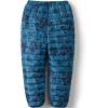 Lands’ End Boys Reversible Fleece Puffer Pants(Blue Camo/Light Blue)