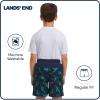 Lands’ End Boys’ Swimwear UPF 50 Comfort Liner Swim Trunks (S-XL)(Deep Sea Navy)