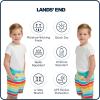 Lands’ End Boys’ Swimwear UPF 50 Comfort Liner Swim Trunks (S-XL)(Ivory)