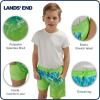 Lands’ End Boys’ Swimwear UPF 50 Comfort Liner Swim Trunks (S-XL)(Neon Green)