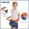 Lands’ End Boys’ Swimwear UPF 50 Comfort Liner Swim Trunks (S-XL)(Neon Orange)