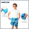 Lands’ End Boys’ Swimwear UPF 50 Comfort Liner Swim Trunks (S-XL)(Turqouise)