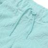 Lands’ End Girls French Terry Shorts(Baja Blue Daisies)