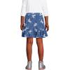 Lands’ End Girls Indigo Skort(Evening Blue Unicorn Stars)