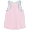 Lands’ End Girls Tie Back Active Tank(Fairy Tale Pink)
