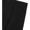 Lands’ End Girls Tough Cotton Ankle Legging with Pockets(Black)