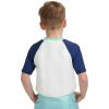 Lands’ End Kids Boys and Girls Swimwear UPF 50 Short Sleeve Rash Guard Shirt (XXS-XL)(Beach Glass)