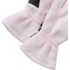 Lands’ End Kids Fleece Gloves(Baby Pink)