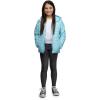 Lands’ End Kids Packable Hooded Down Puffer Jacket Coat (XXS-XXL)(Aqua)