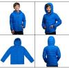 Lands’ End Kids Packable Hooded Down Puffer Jacket Coat (XXS-XXL)(Nautical Blue)