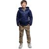 Lands’ End Kids Packable Hooded Down Puffer Jacket Coat (XXS-XXL)(Navy)