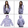 Lands’ End Kids Packable Hooded Down Puffer Jacket Coat (XXS-XXL)(Tie Dye)