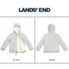 Lands’ End Kids Ultra Soft Sherpa Full Zip Hoodie Sweatshirt (XS-L)(Gray Heather)