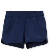 Lands’ End Girls Slim Stretch Woven Comfort Waist Swim Shorts(Deep Sea Navy)