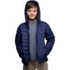 Lands’ End Kids Packable Hooded Down Puffer Jacket Coat (XXS-XXL)(Navy)