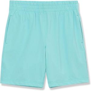 Lands’ End Boys Husky Athletic Shorts(Aqua Ice)