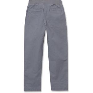 Lands’ End Boys Husky Stretch Soft Rib Waist Iron Knee Pull On Pants(Cocoon)