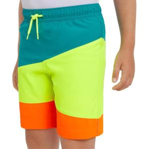 Lands’ End Boys’ Swimwear UPF 50 Comfort Liner Swim Trunks (S-XL)(Neon Yellow)