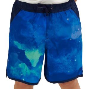 Lands’ End Boys’ Swimwear UPF 50 Comfort Liner Swim Trunks (S-XL)(Teal)