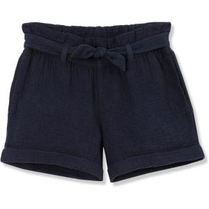 Lands’ End Girls Pull On Solid Shorts(Classic Navy)