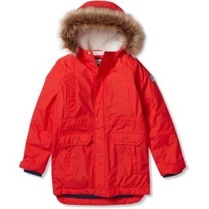 Lands’ End Kids Expedition Waterproof Winter Down Parka(Fiery Red)