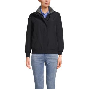 Lands’ End Women’s Classic Squall Jacket(Black)