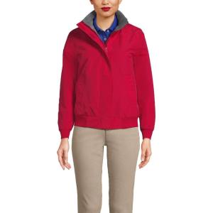 Lands’ End Women’s Classic Squall Jacket(Rich Red)