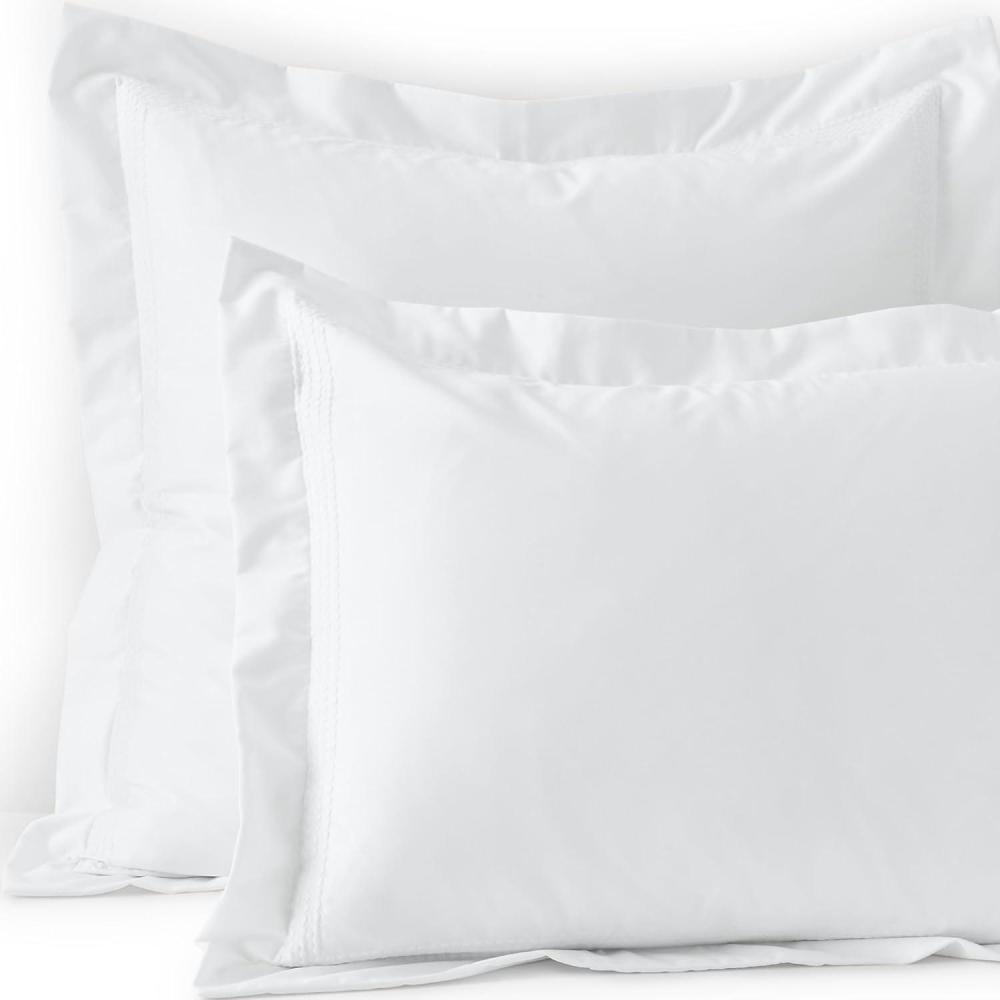 imageLands End 400 Embroidered Sham Deep Sea Navy Dots StandardWhite Dots