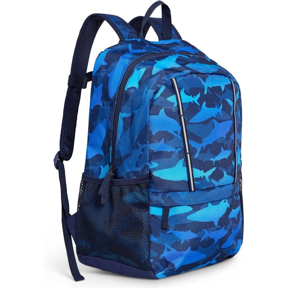 imageLands End Unisex Kids Medium ClassMate Lightweight Durable Elementary School Backpack LimogesLimoges