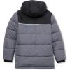 Lands’ End Boys Water Resistant Sherpa Lined Coat(Warm Graphite/Black)