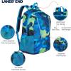 Lands’ End Unisex Kids Medium ClassMate Lightweight Durable Elementary School Backpack, Limoges(Nicci)
