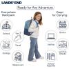 Lands’ End Unisex Kids Medium ClassMate Lightweight Durable Elementary School Backpack, Limoges(Sky Blue)