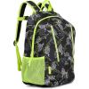Lands’ End Unisex Kids Medium ClassMate Lightweight Durable Elementary School Backpack, Limoges(Black Highlight)